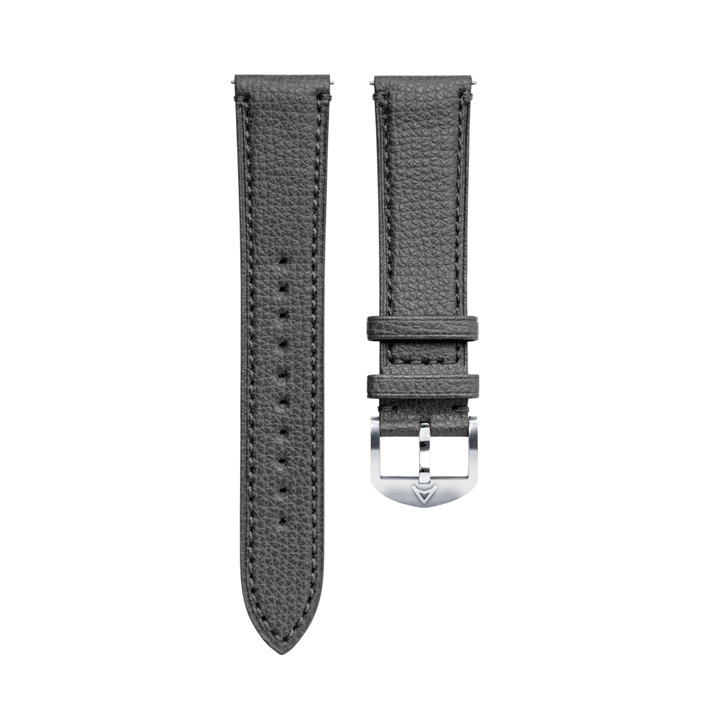 Gull Grey Granolo Leather Strap