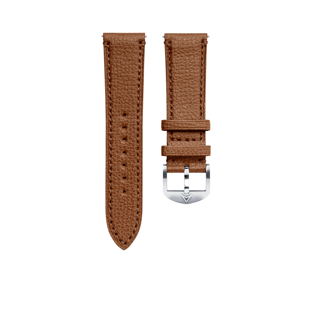 Short Lion Tan Granolo Leather Strap