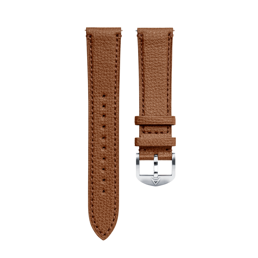 Lion Tan Granolo Leather Strap