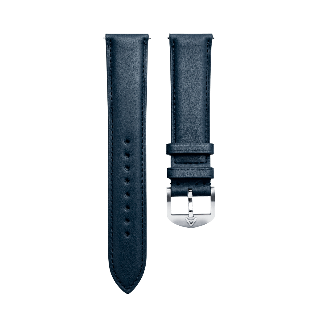 Midnight Blue Joy Leather Strap