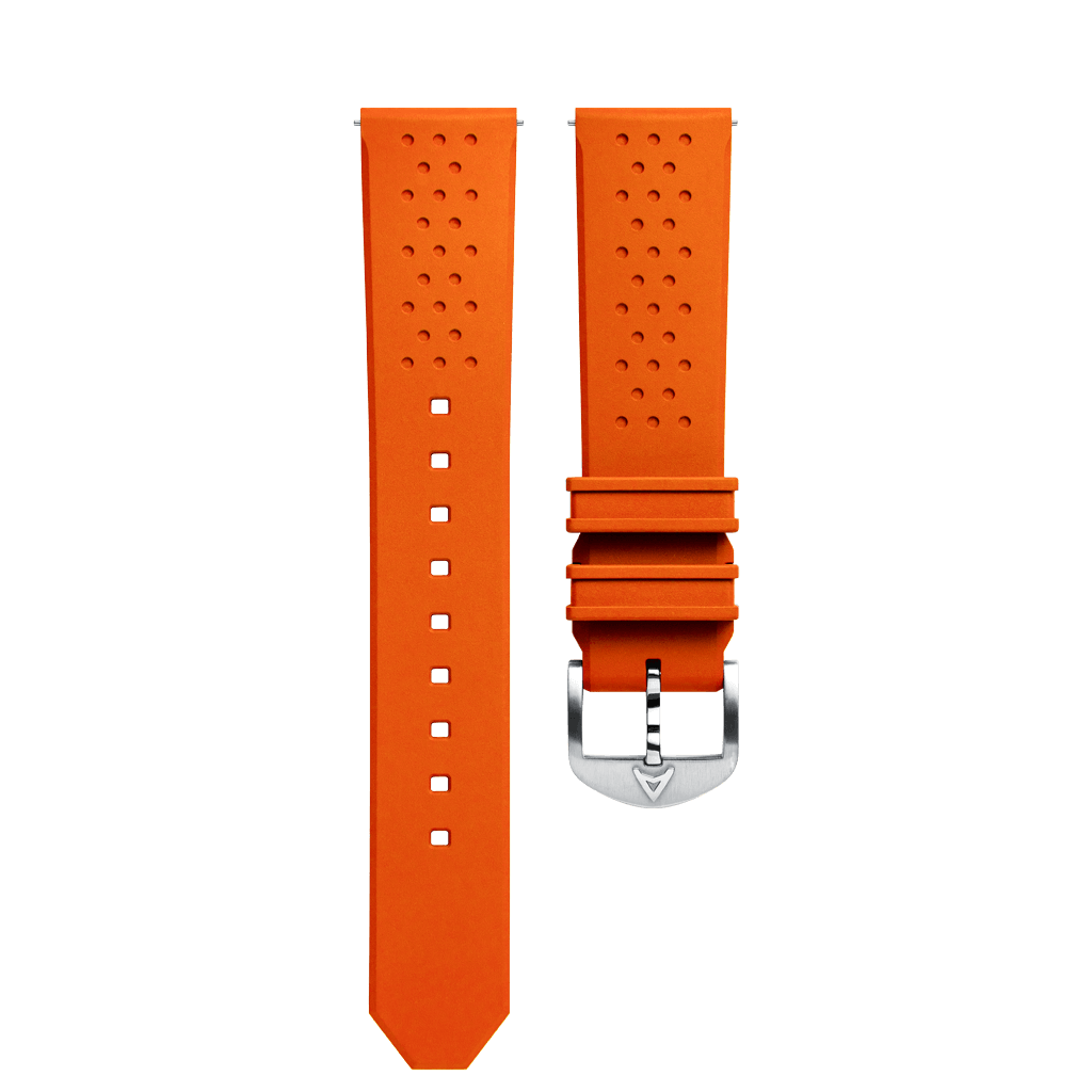 Orange Rubber Strap