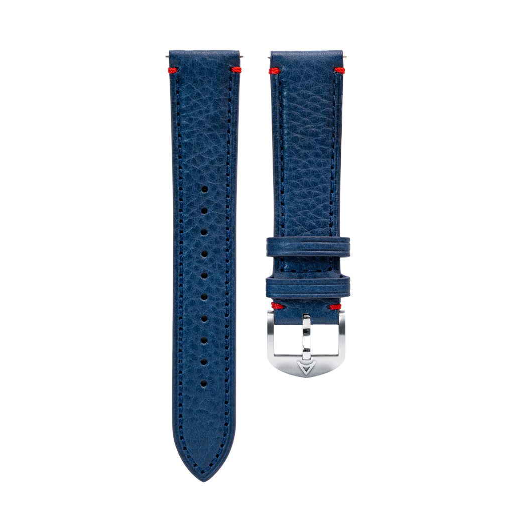 Marine St. Venere Strap With Red Stitching