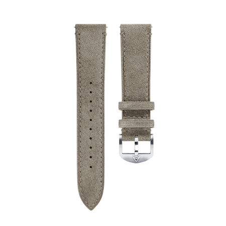 Grey Suede Leather Strap